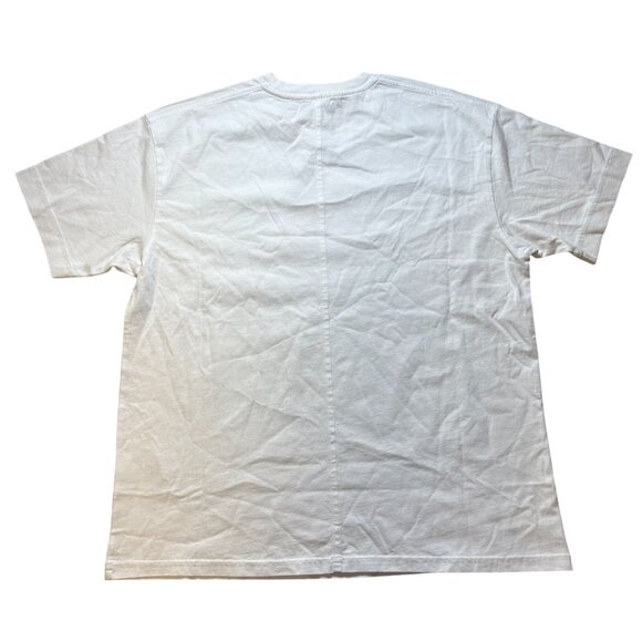 Madewell Cotton Relaxed Oversized Tee Women's Size XS in Eyelet White NWT! - Picture 5 of 5